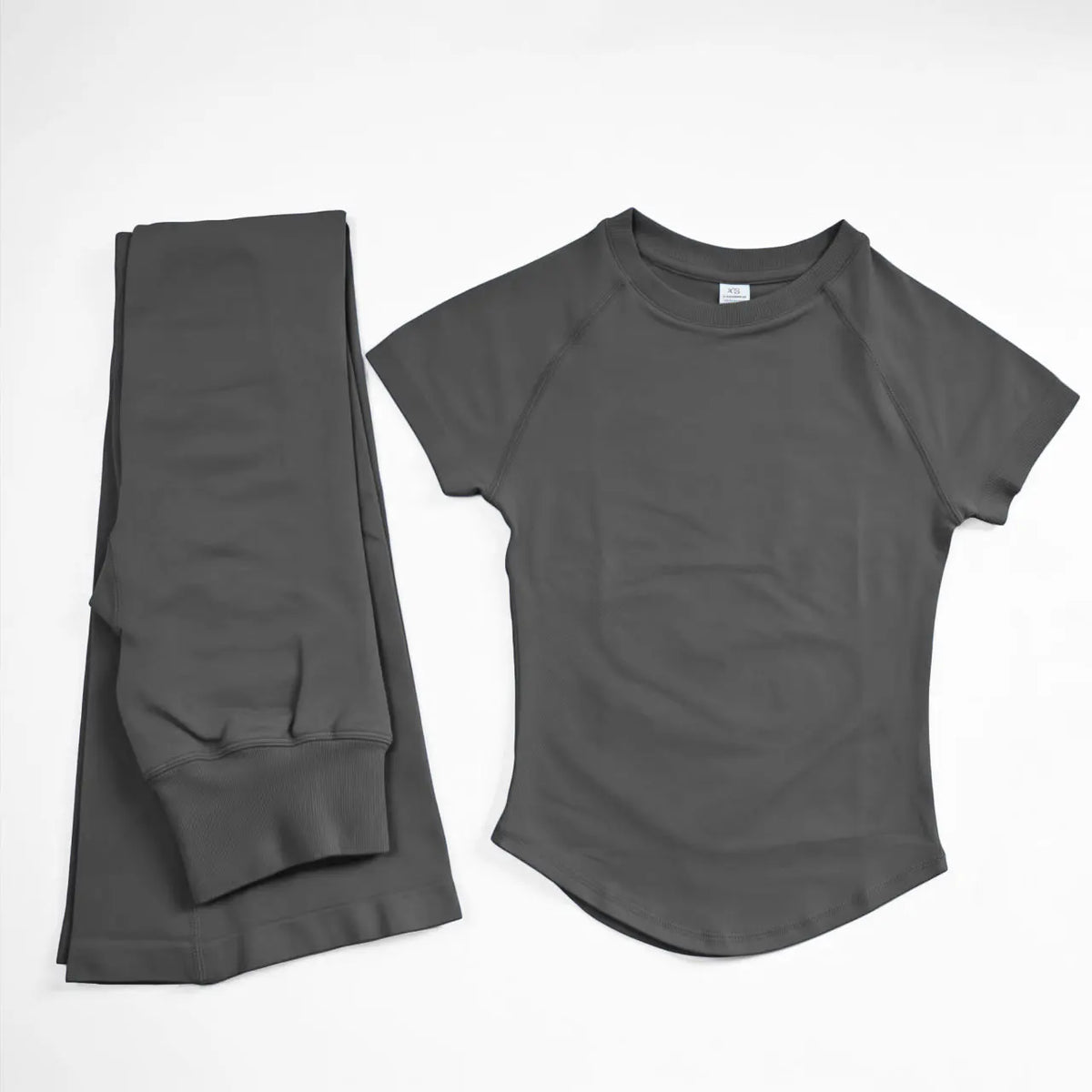 NCLAGEN Yoga Sets 2 Piece Women Short Sleeve Top And  Flares Gym Clothes T-shirt & Pants Seamless Fitness Suit sport outfit
